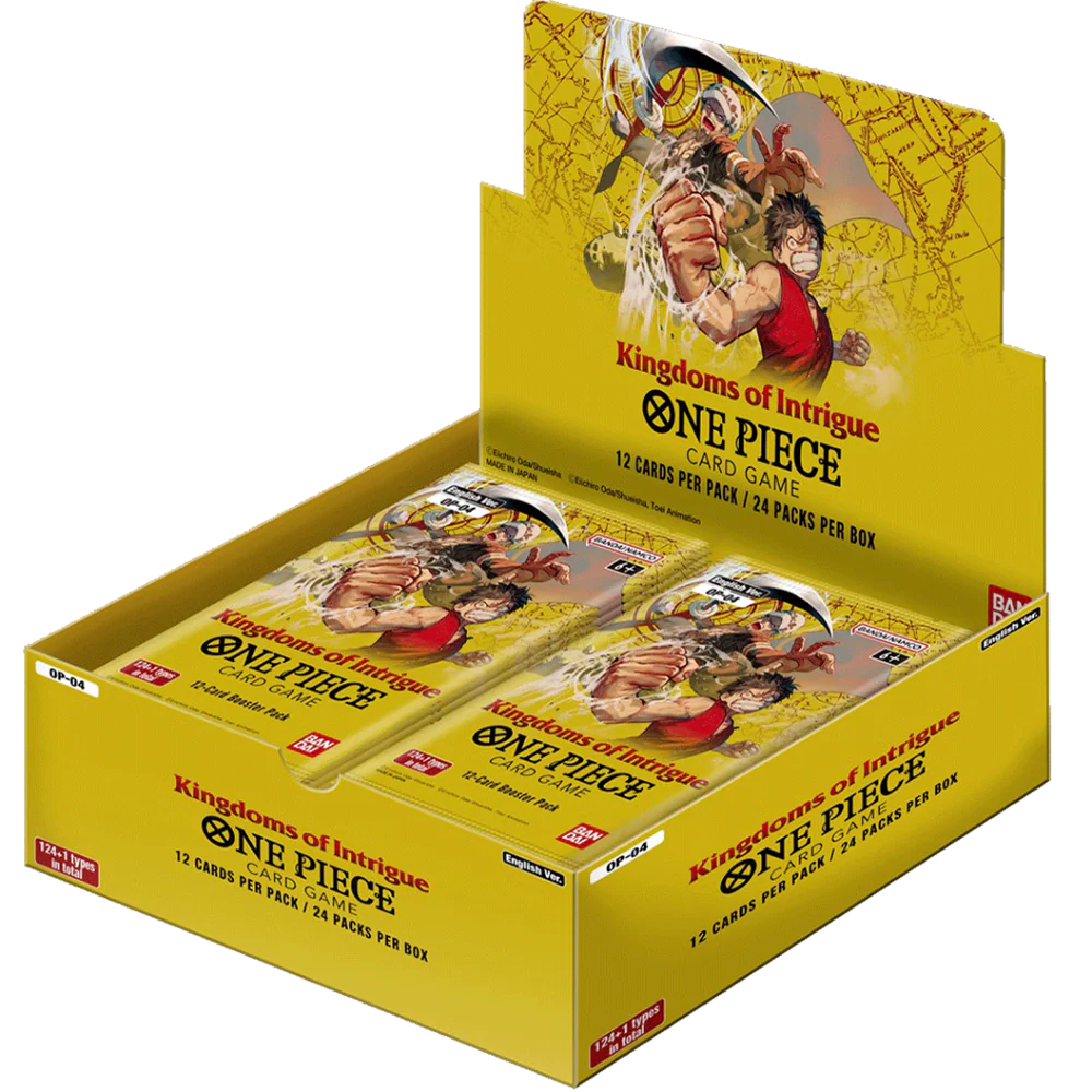 One Piece Card Game OP04 – Kingdoms of Intrigue Booster Display (English)