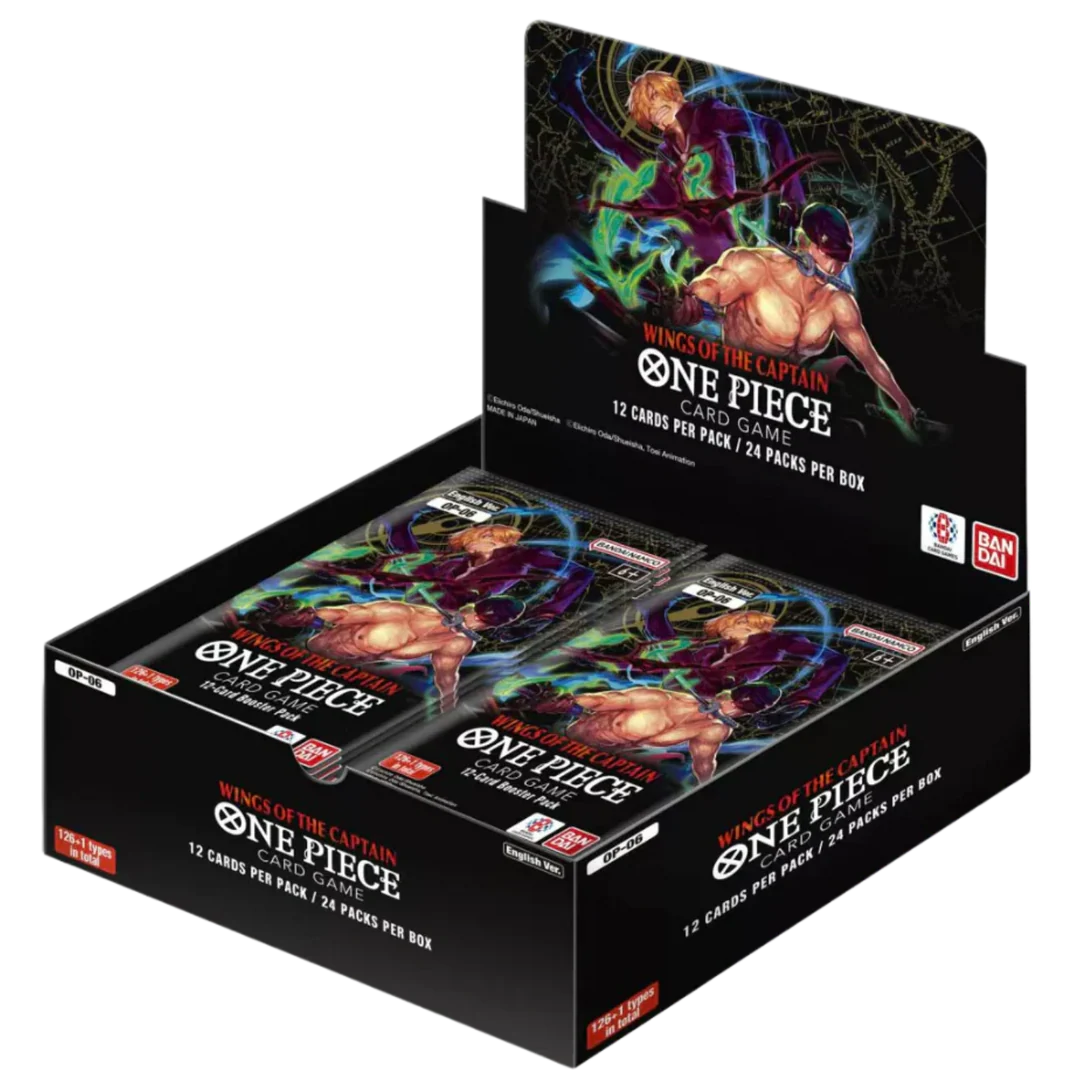 One Piece Card Game OP06 – Wings of the Captain Booster Display (English)