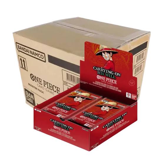 One Piece Card Game OP13 – Carrying on His Will Booster Display (English)